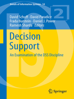 cover image of Decision Support